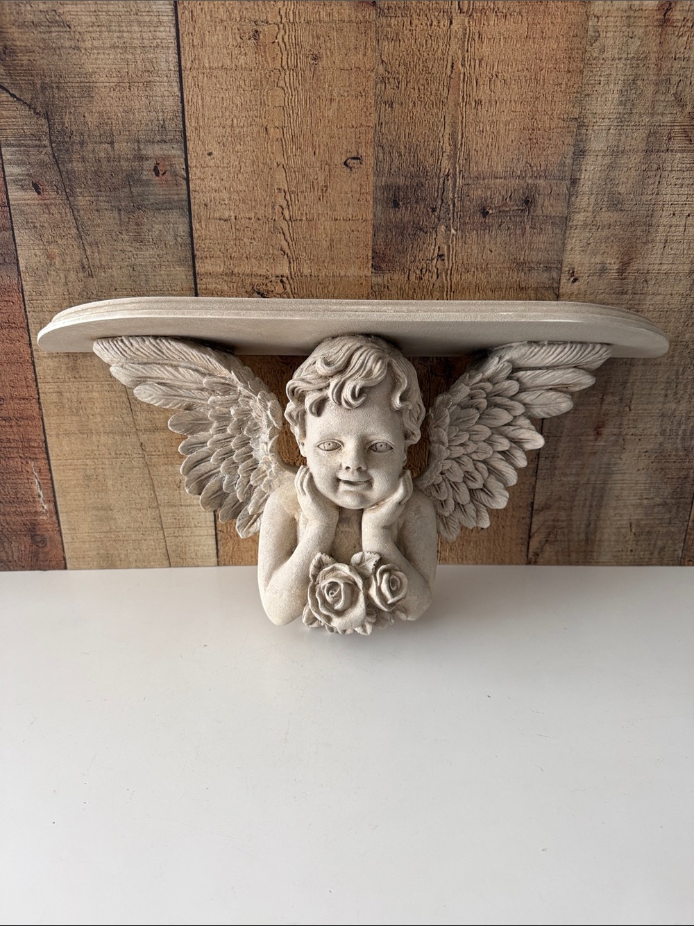 Cherub Wall Shelf Decorative Home Wall Decor